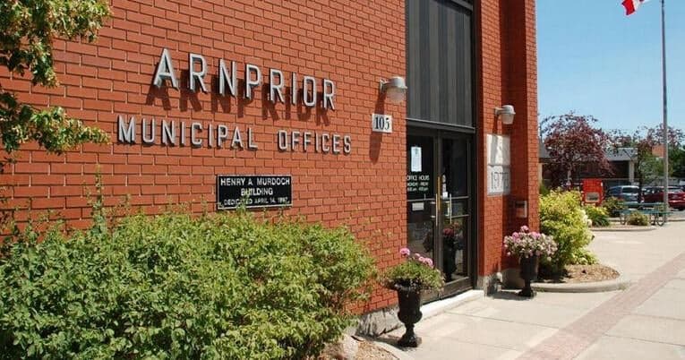 Arnprior Municipal Offices Front Entrance